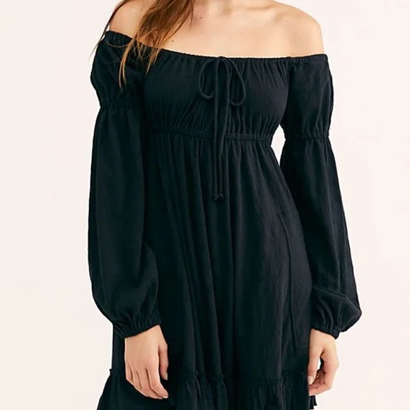 Free People | Dresses | Free People Lowry Off Shoulder Dress | Poshmark